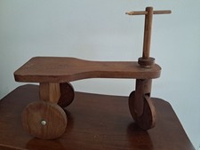 Triciclo in legno bici vintage