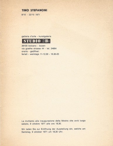 Tino stefanoni galleria - tino, stefanoni,