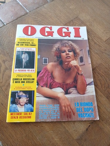 Oggi 1979 daniela poggi - oggi, poggi=dee