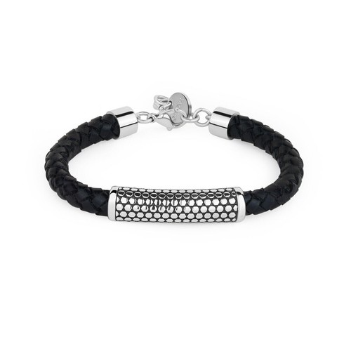 Bracciale uomo pelle - bracciale,