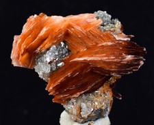 Cerussite barite galena - cm,