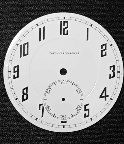Quadrante dial tavannes - quadrante/dial,