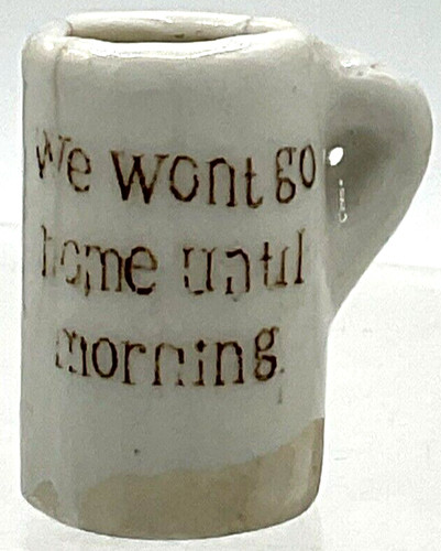 Vintage miniatura birra stein - vintage,