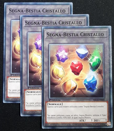 Set segna bestia cristallo - set, 3x
