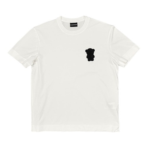 Shirt bianca patch - t-shirt,