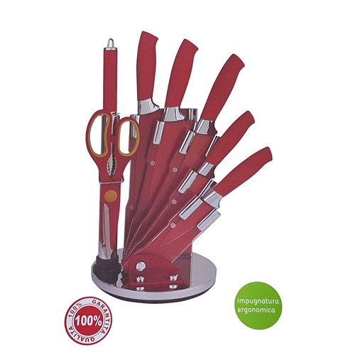 Set coltelli con ceppo - coltelli,