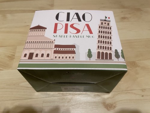 Tazza torre pisa - pisa, ardesia