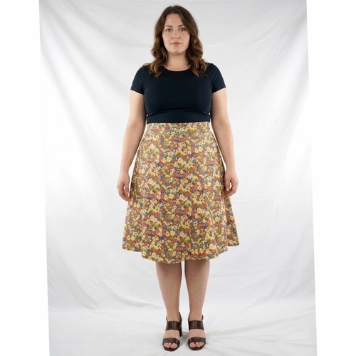 Gonna donna floreale xl - da, 3