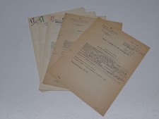 DAIMLER LOTTO DI 6 CERTIFICATI DI OMOLOGAZIONE ORIGINALI TUTTI DIVERSI (11)