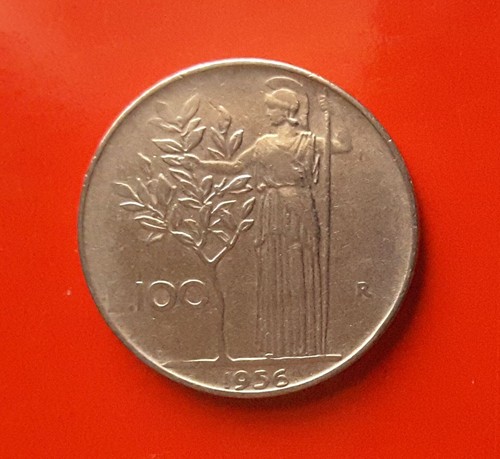 100 lire 1956 errore l - 1956,