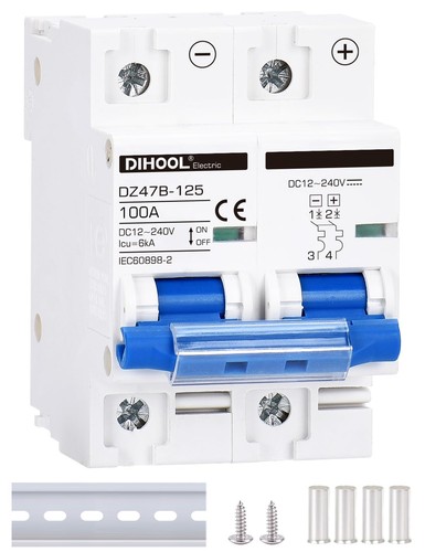 Dihool interruttore 100a 2 - dihool, dc,100a