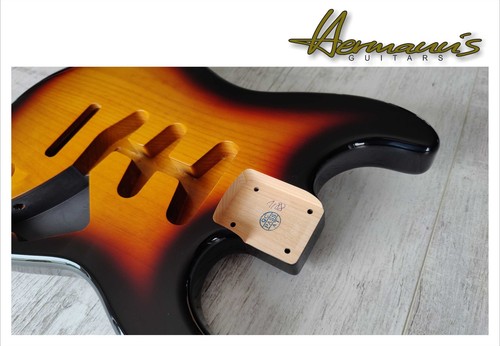 Corpo chitarra alder pezzi - alder, 3