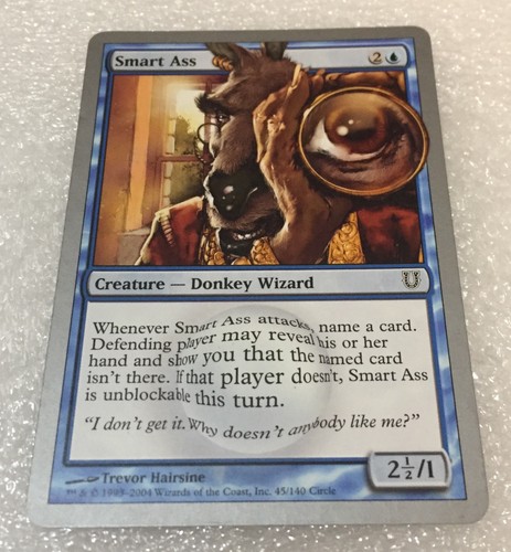 Smart ass card - ass,