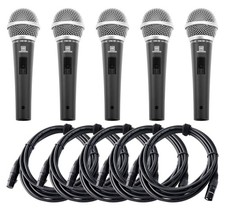 5x Set Microfono Dinamico