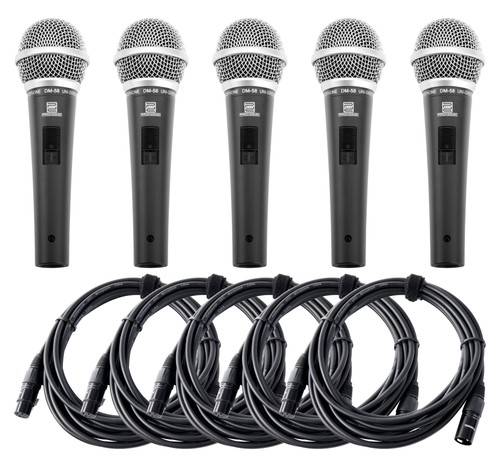 Set microfono dinamico - set,