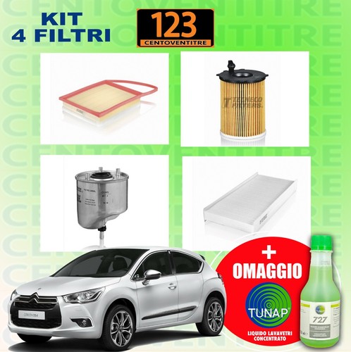 Kit tagliando filtri citroen - 4,