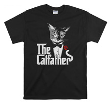 T-shirt The Cat Father Cool Dad festa del papà felpa con cappuccio bambino bambino tote bag maglietta