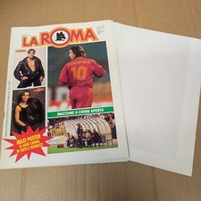 Rivista La Roma Calcio Febbraio 1996 + Poster Totti e Petruzzi