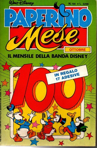 Paperino mese 100 con - paperino,