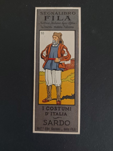 Fila segnalibro i costumi - segnalibro,