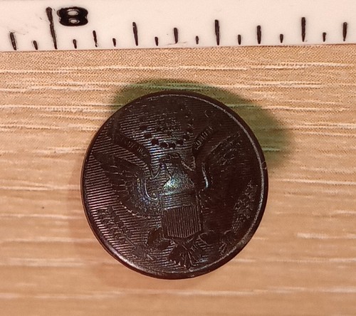 Ww1 bottone tascabile usa - ww1,
