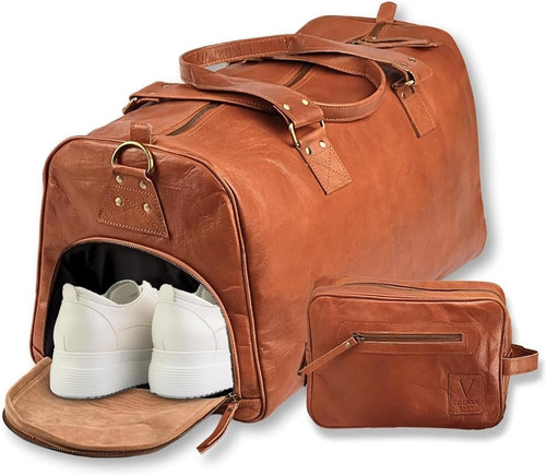 Borsone chic 46l pelle - pelle,