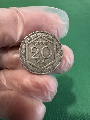 Centesimi 1919 esagono - 20,