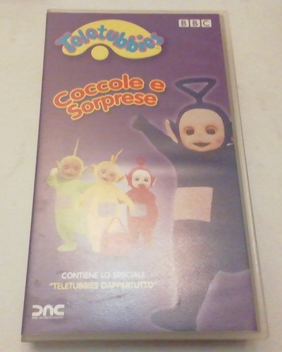 Videocassetta vhs teletubbies - vhs,