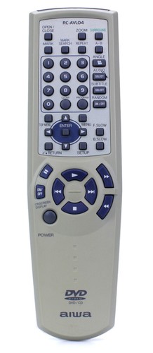 Aiwa avl04 télécommande - rc-avl04,