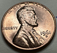 1961 D Lincoln Memorial Penny