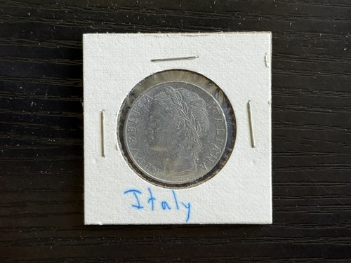 1956 italy 100 lire - 100, coin