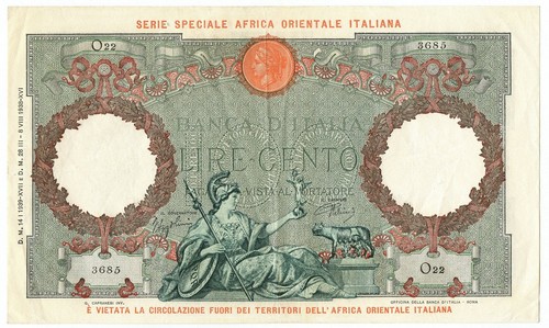 100 lire capranesi - 100,