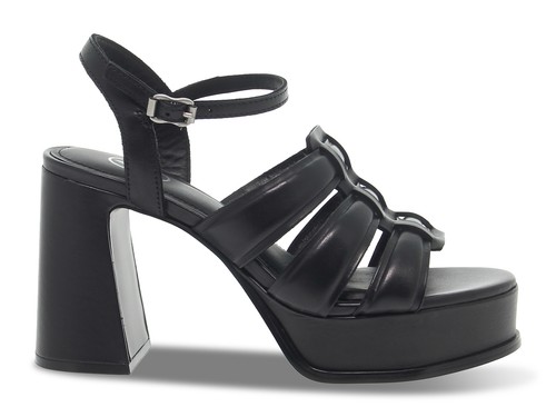 Heeled sandal ash - sandal, mina01