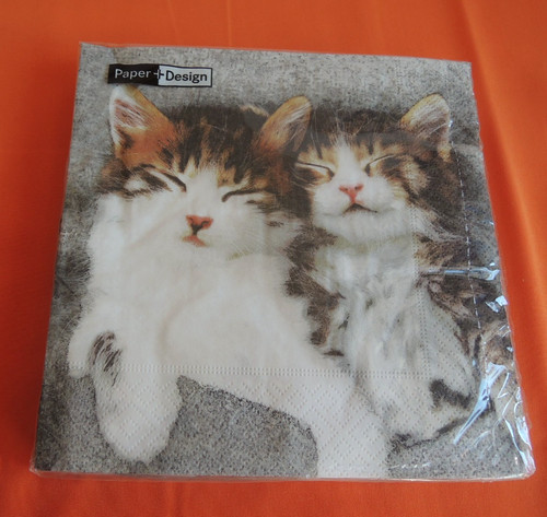 Tovaglioli gatti gattini - gatti,