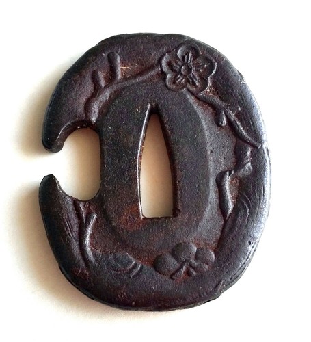 Antica tsuba giapponese - tsuba,