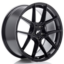 Un cerchio JR Wheels JR30 18x8,5 ET45 5x112 Nero lucido