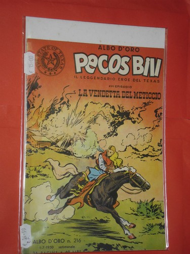 Pecos bill formato albo - bill, d'oro