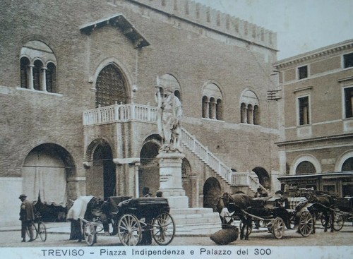 Cartolina treviso italia - italia, primi