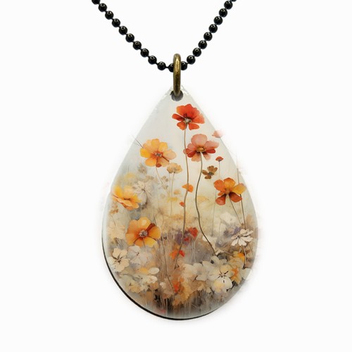 Collana boho giardino fiori - boho,