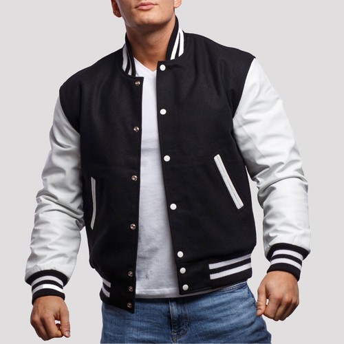 Giacca uomo varsity stile - giacca,