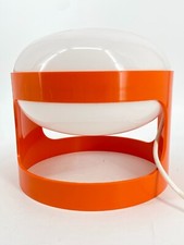 * LAMPADA DA TAVOLO ARANCIONE KARTELL KD27 JOE COLOMBO DESIGN SPACE AGE ANNI 70 METÀ SECOLO