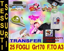 25 PEZZI  A3 42 X 29,7 170 GR