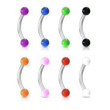 Piercing Arcade Palline Acriliche Solide