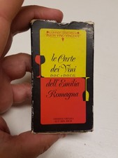 Le carte dei vini dell'Emilia Romagna Italcards Piacentine Briscola Vintage