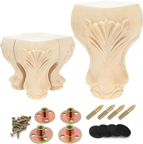 4pz gambe per mobili - gambe,