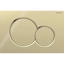 PLACCA DI COMANDO MOD. SIGMA01 GEBERIT Ottone Lucido