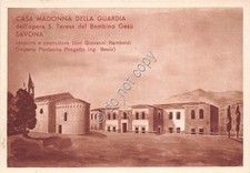 Postcard Savona Casa Madonna