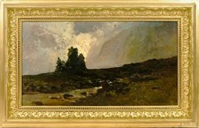 Dipinto olio su cartone