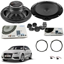 Kit Casse Altoparlanti Anteriori Audison Woofer AP8 + Tweeter AP1 per Audi A3 8V