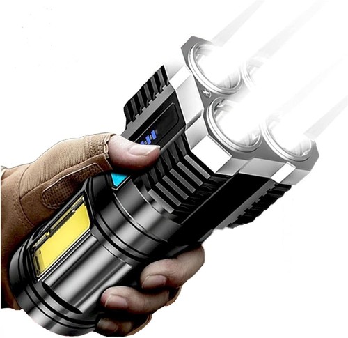 Torcia led ricaricabile luce - torcia,